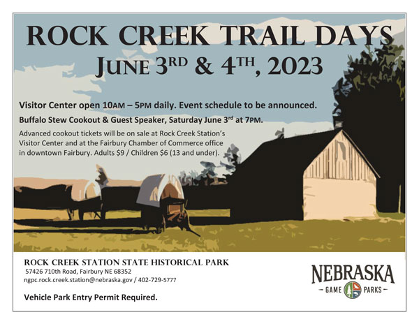 Rock-Creek-Trail-Days-Flyer_Fairbury Nebraska
