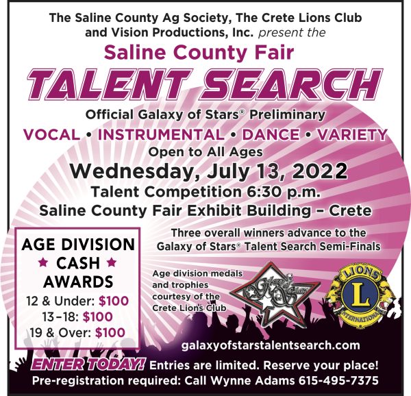 Saline County Fair Talent Search - Fairbury.com