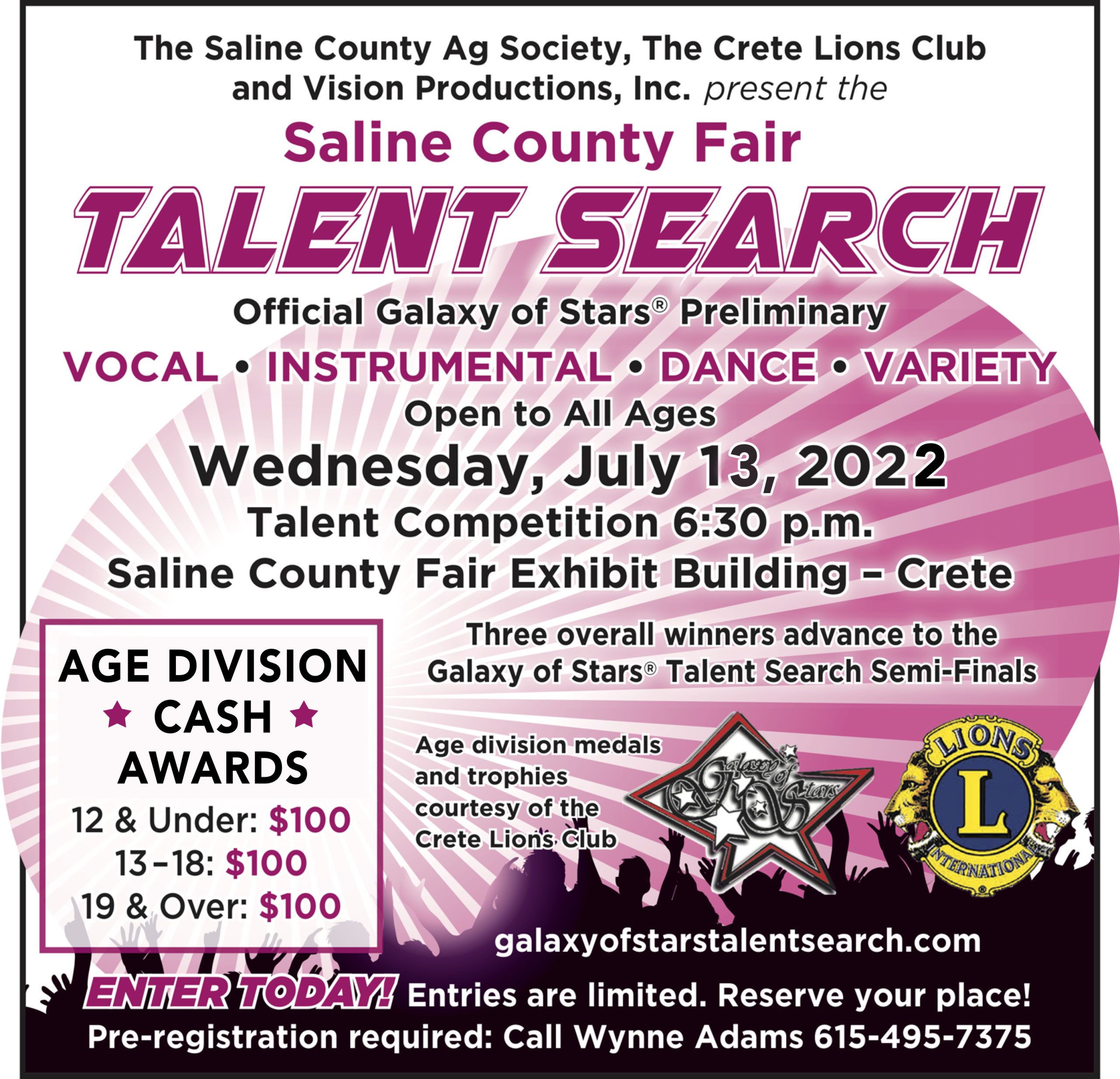 Saline County Fair Talent Search