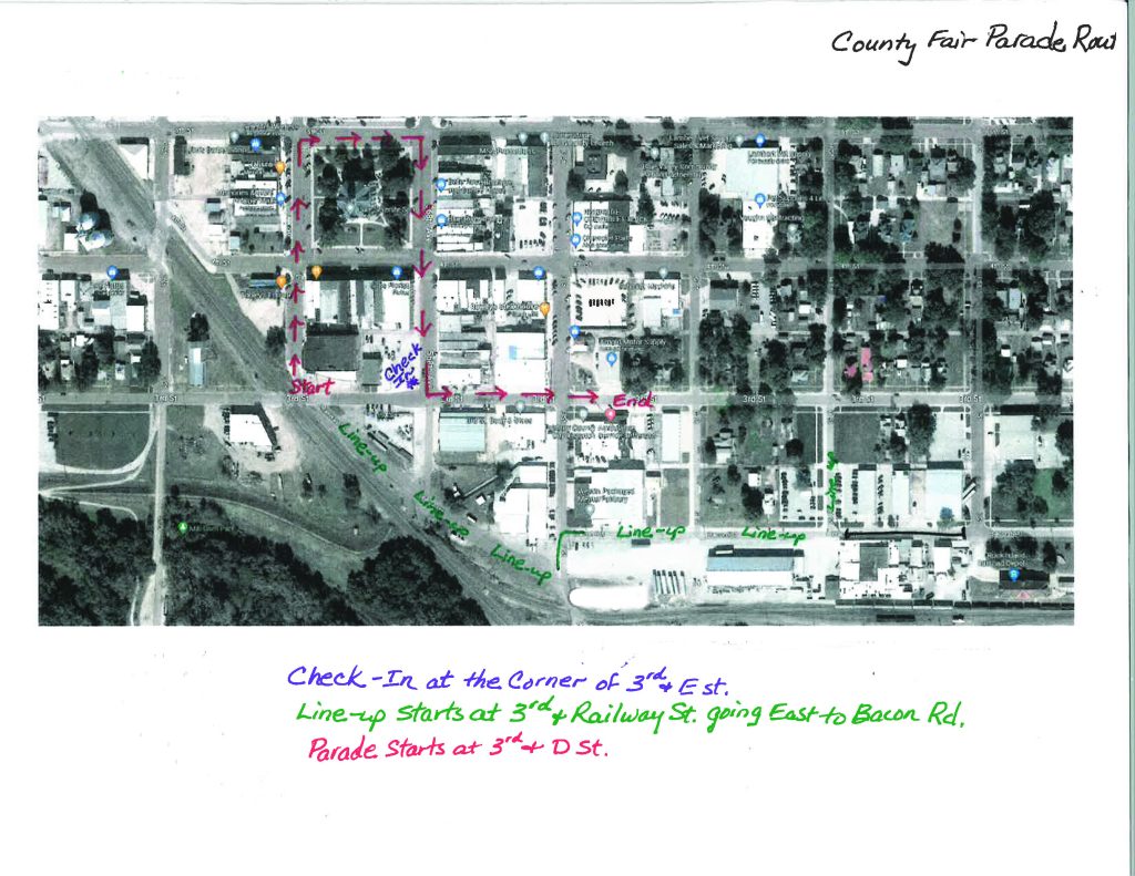 Jefferson County Parade Route July 9